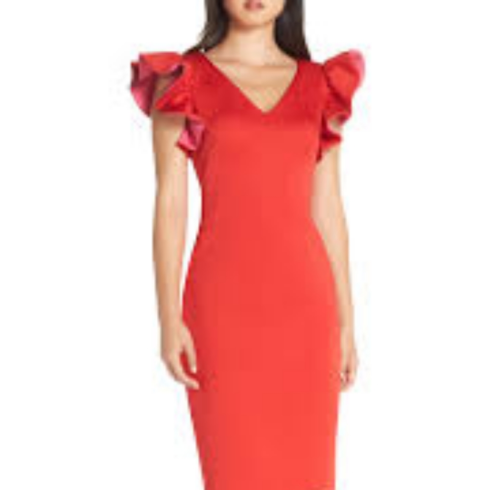 Red Cocktail Dress